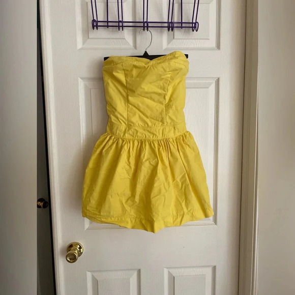 Hollister strapless babydoll dress small - Picture 3 of 5